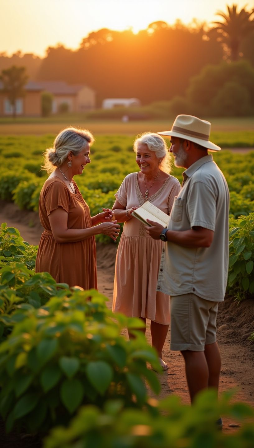 Πληθώρα από κουρκουμά σε ανάπτυξη σε κήπο