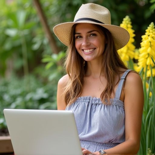 Κήπος γεμάτος από ελληνικά βότανα και λουλούδια